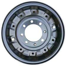 Колесный диск 6.00*16 ET-4,5 8*190 D145 Китай 2ПТС-4 из двух половинок черный  КД без вент.